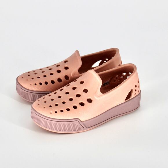 Joybees Slip On Skate Sneaker Pink Kids Size C10 NEW